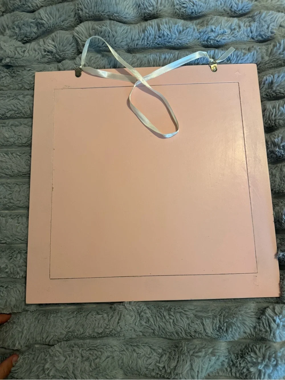 Personalized Pink Butterfly Wall Mirror - 12in x 12in